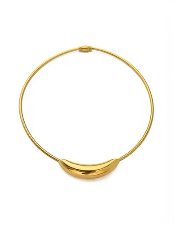 Collar Necklace - Gold