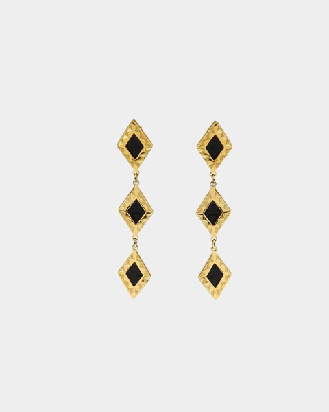 Helen Drop Earrings - Gold