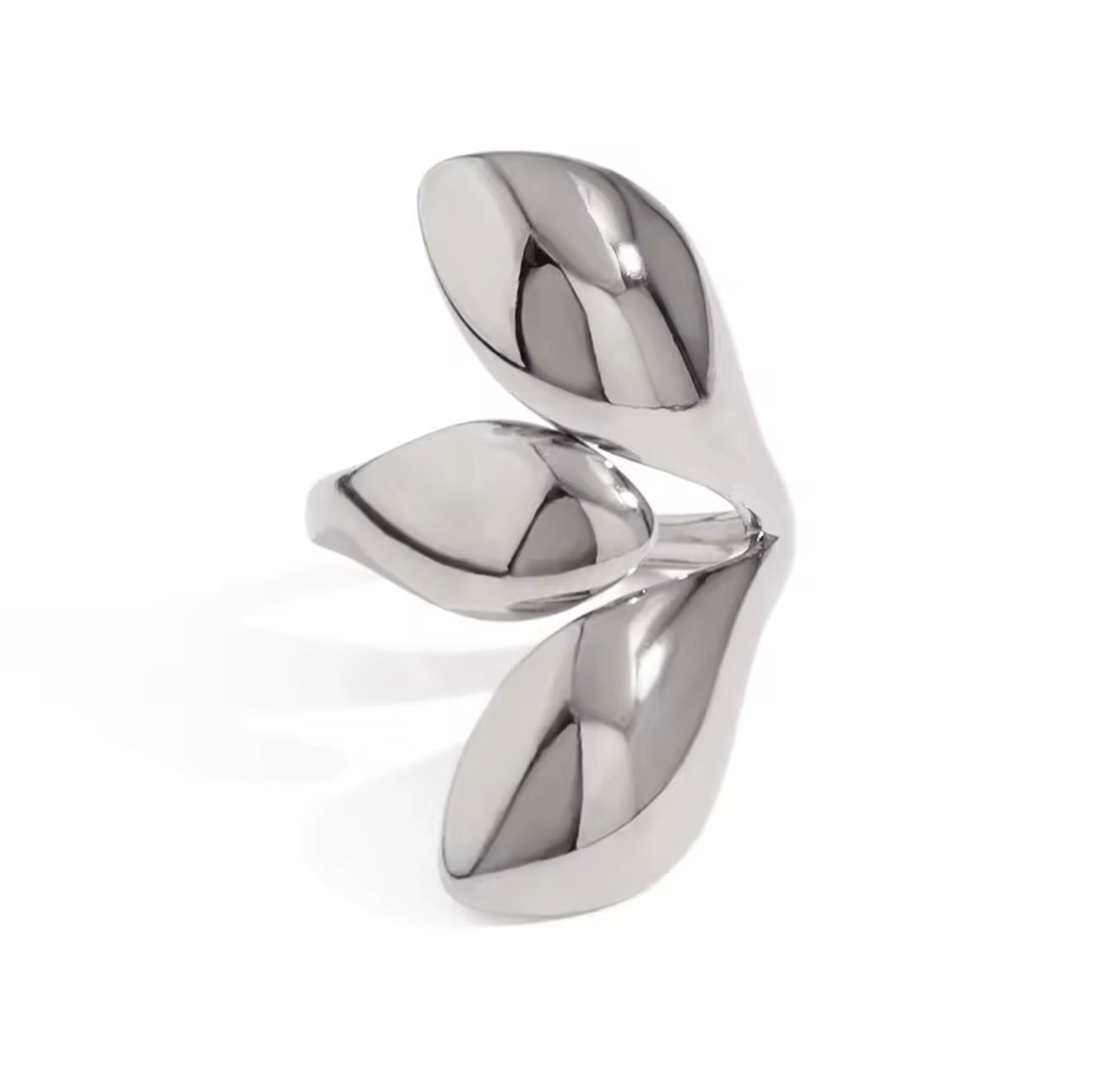 Bold Statement Ring - Silver