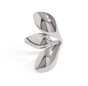 Bold Statement Ring - Silver