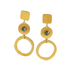 Eden Drop Earrings - Gold