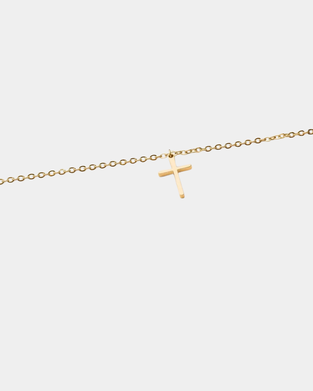 Cross Necklace - Gold