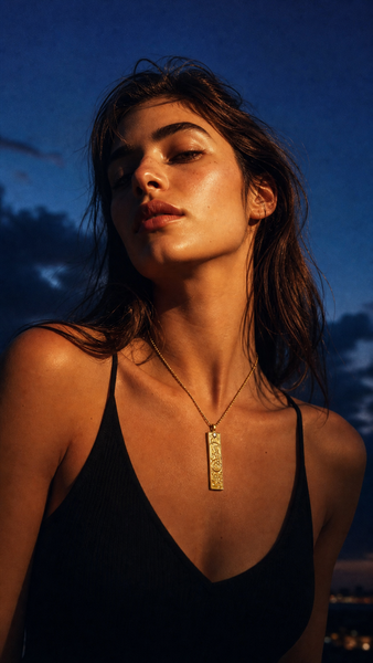 Zodiac Sign Necklace - Astrology - Gold