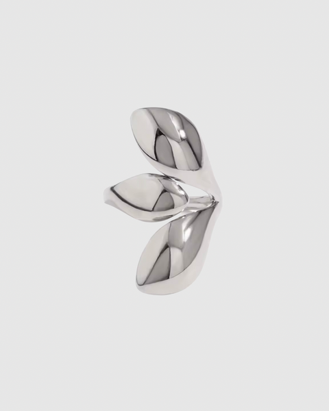 Bold Statement Ring - Silver & Gold