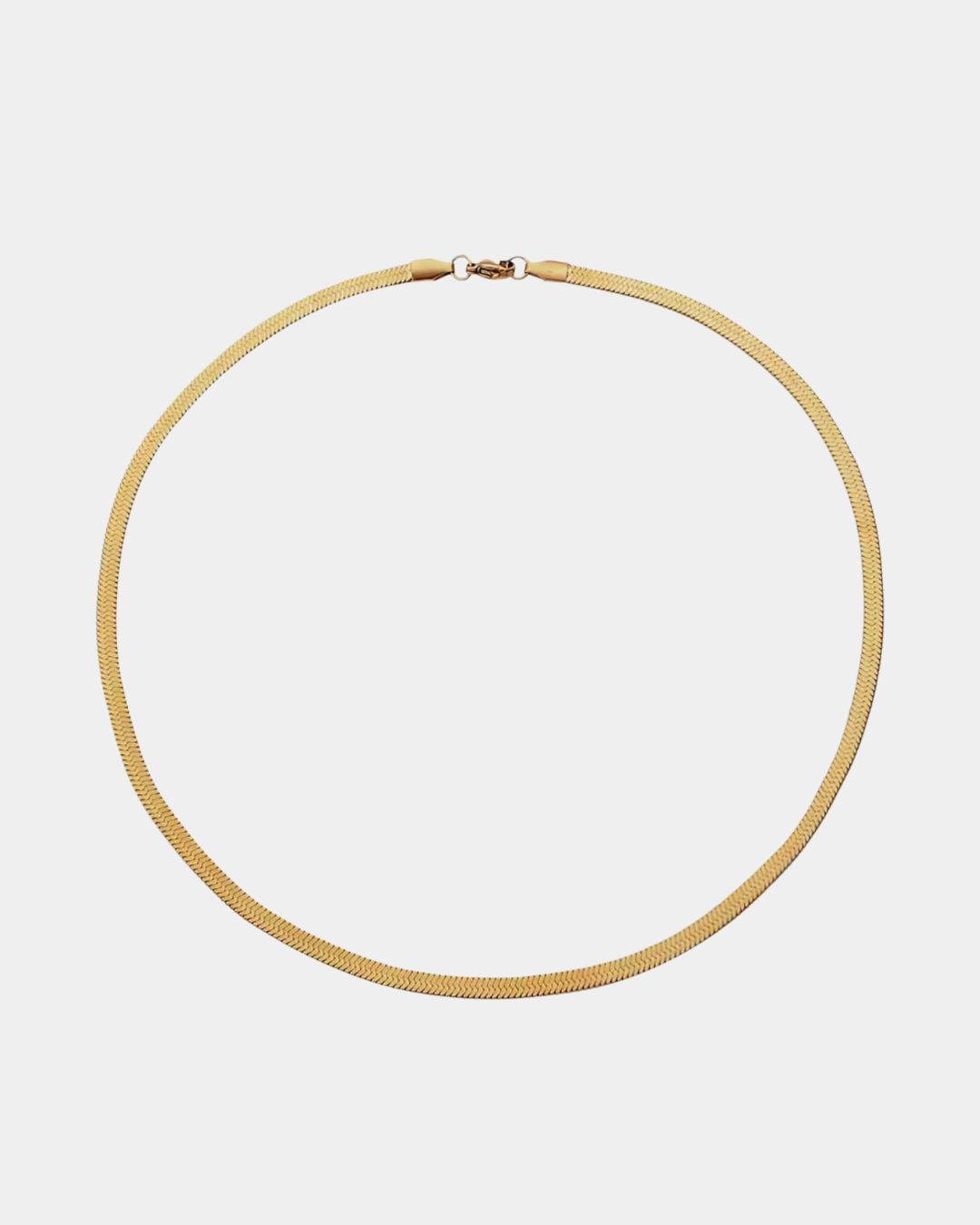 Snake Chain Necklace - Gold