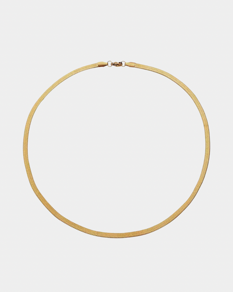 Snake Chain Necklace - Gold