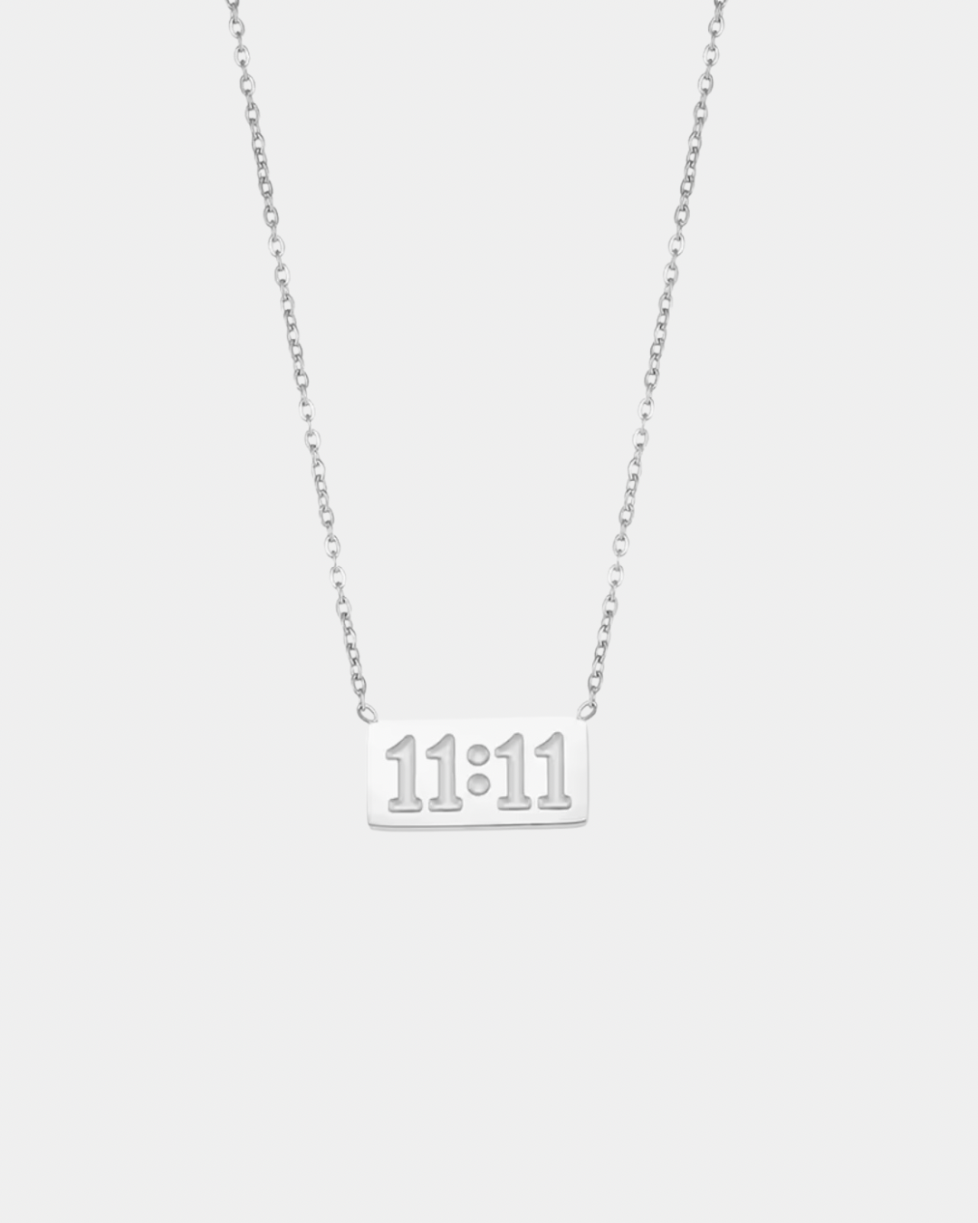 11:11 Necklace - Silver