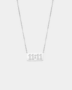 11:11 Necklace - Silver