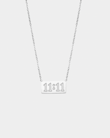 11:11 Necklace - Silver