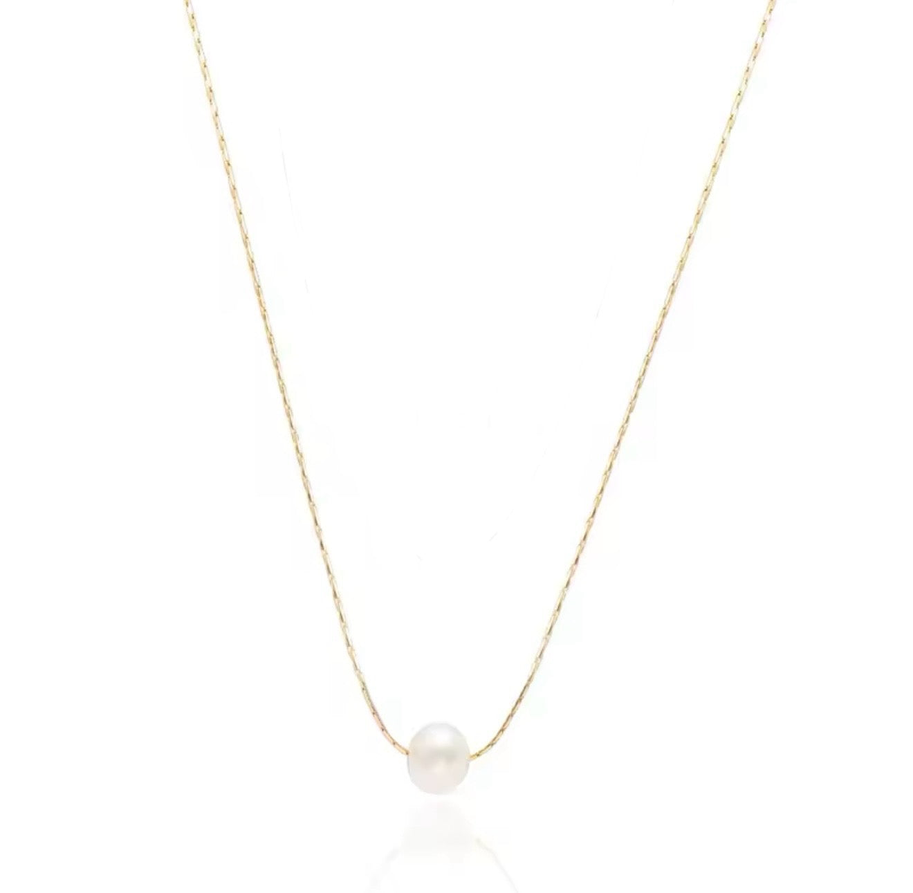 Pearl Necklace - Gold
