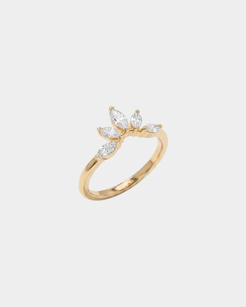 Mandala Ring - 925 Sterling Silver - Gold & Silver