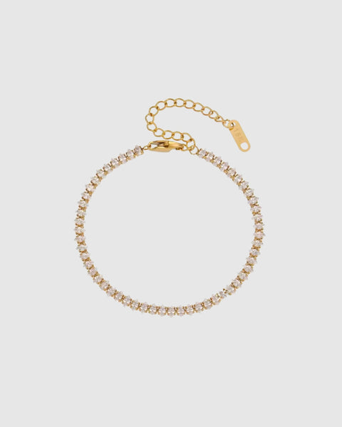 Moissanite Bracelet - Gold
