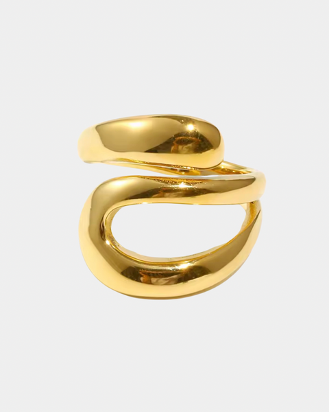 Rave Ring - Adjustable - Gold & Silver