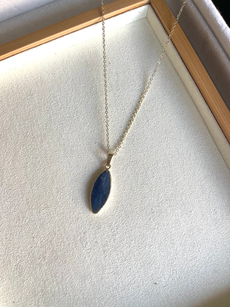 Lapis Lazuli Necklace - Gold