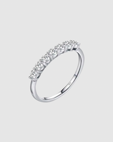 Bling Bling Stacking Ring - 925 Sterling Silver