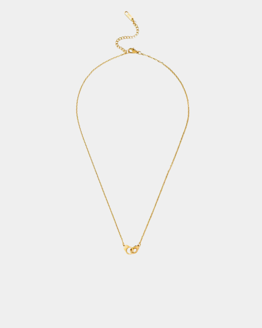 Handcuff Necklace - Gold