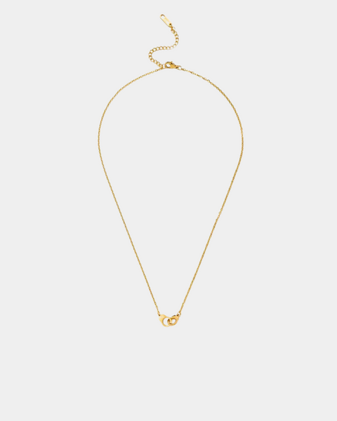Handcuff Necklace - Gold