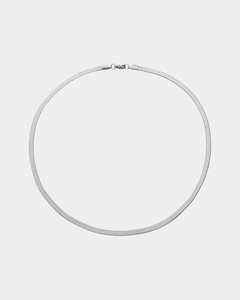 Snake Chain Necklace - Silver