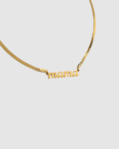 Mama Necklace - Gold & Silver