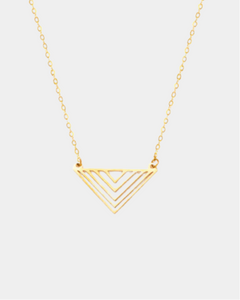 Triangle Necklace - Gold