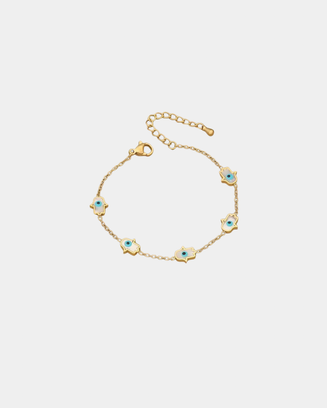 Hamsa Hand Bracelet - Gold