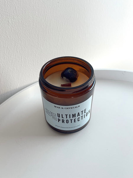 Palo Santo and Sandalwood Scented Ultimate Protection Candle