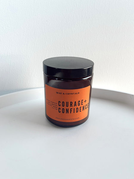 Blood Orange Scented Courage and Confidence Candle