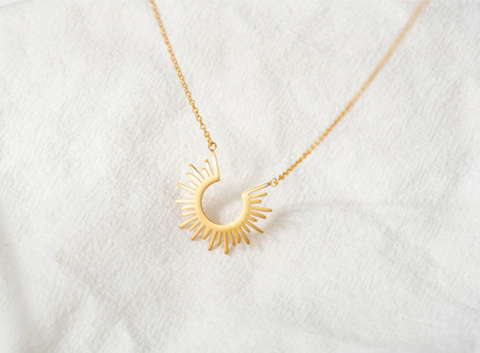 Sunshine Necklace - Gold