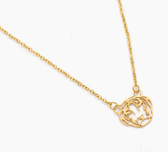 The Tiger Necklace - Gold