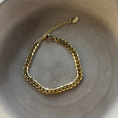 Minimal Chain Bracelet - Gold