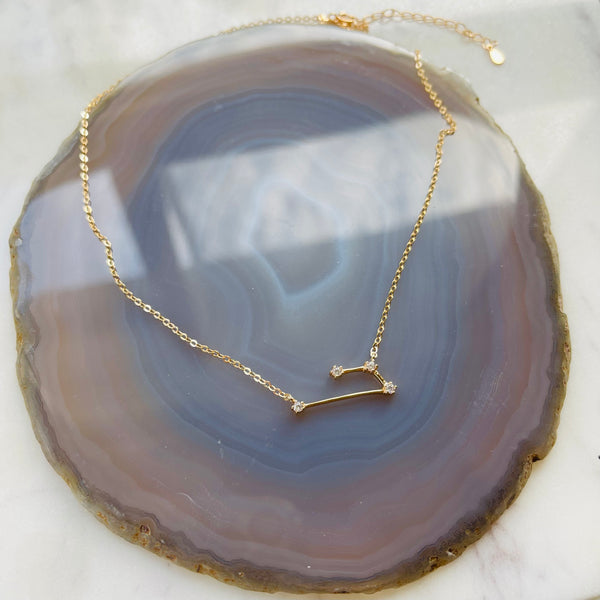 Constellation Necklace - Aries - Rose Gold