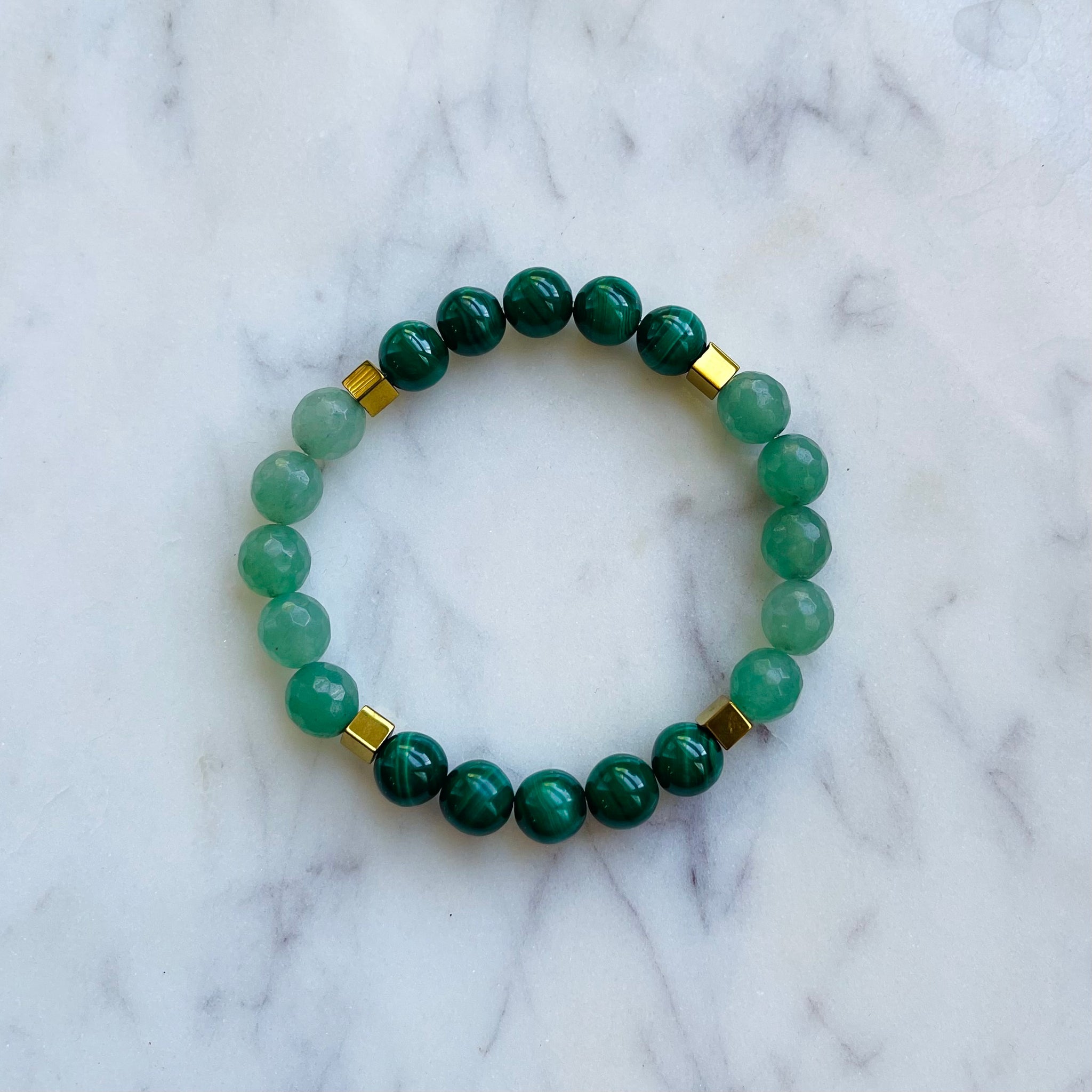 Hematite and discount malachite together