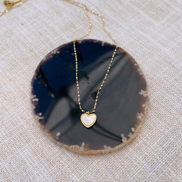 Heart Necklace - Gold