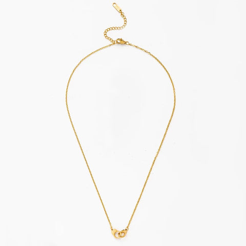 Handcuff Necklace - Gold