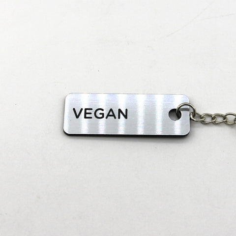 Engraved Keychain - Vegan